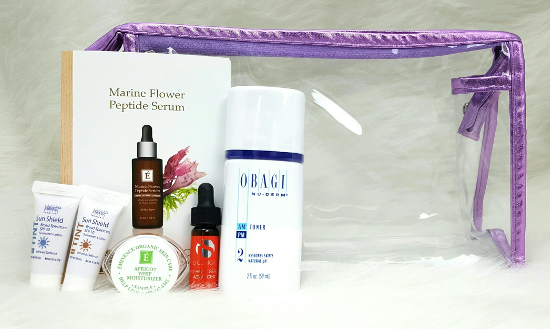 Clear Beyondskin Bag With Samples