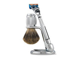 The Art of Shaving Fusion Chrome Collection Manual Shaving Set - Pure