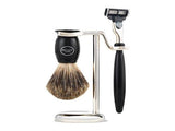 The Art of Shaving Mach 3 Contemporary Shaving Set - Black