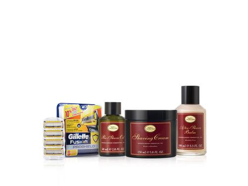 The Art of Shaving Sandalwood Replenishment Bundle with PROSHIELD Cartridges (8 Count)
