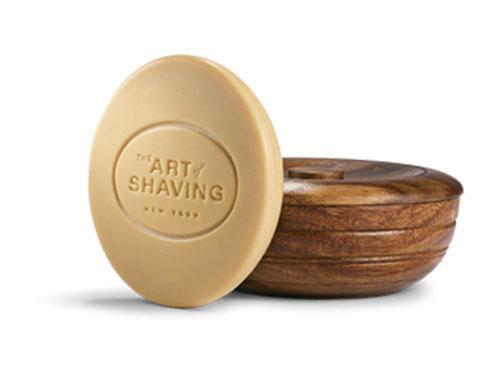 The Art Of Shaving Shaving Soap With Wooden Bowl