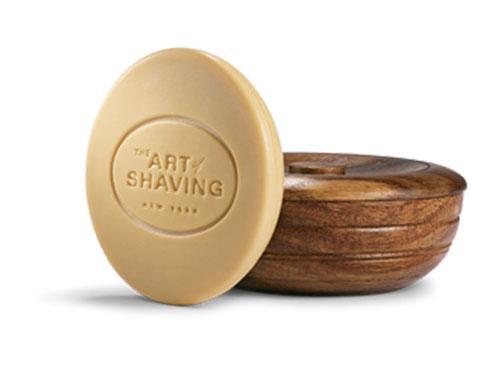 The Art of Shaving Sandalwood Shaving Soap with Wooden Bowl