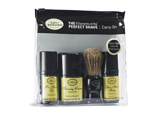 The Art of Shaving Unscented Carry-On Kit