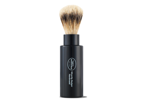 The Art of Shaving Black Silvertip Turnback Shaving Brush