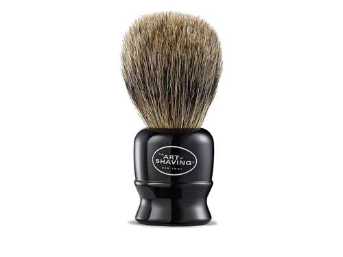 The Art of Shaving Black Travel Shaving Brush