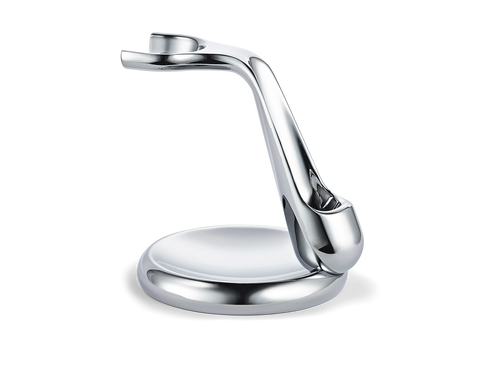 The Art of Shaving Fusion Chrome Collection Shaving Razor and Brush Stand
