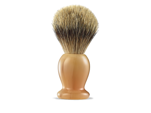 The Art of Shaving Fine Badger Brush Horn