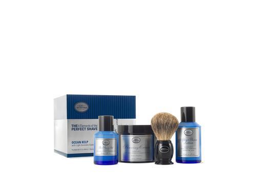 The Art of Shaving Ocean Kelp Full Size Kit with Fine Badger Brush