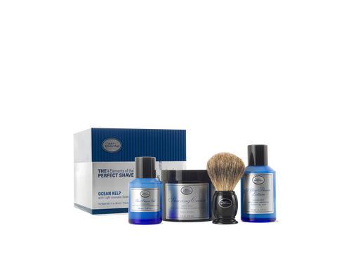 The Art of Shaving Ocean Kelp Full Size Kit with Silvertip Badger Brush
