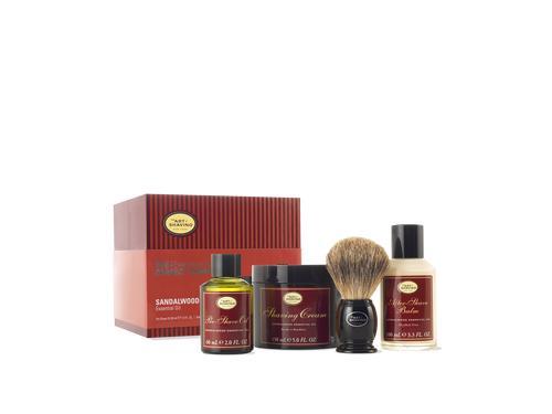The Art of Shaving Sandalwood Full Size Kit with Fine Badger Brush